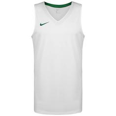 Nike Team Stock 20 Basketballtrikot Herren dunkelgrün / weiß