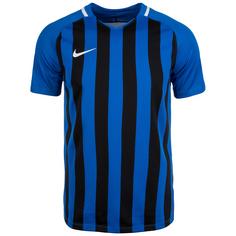 Nike Striped Division III Fußballtrikot Herren blau / schwarz