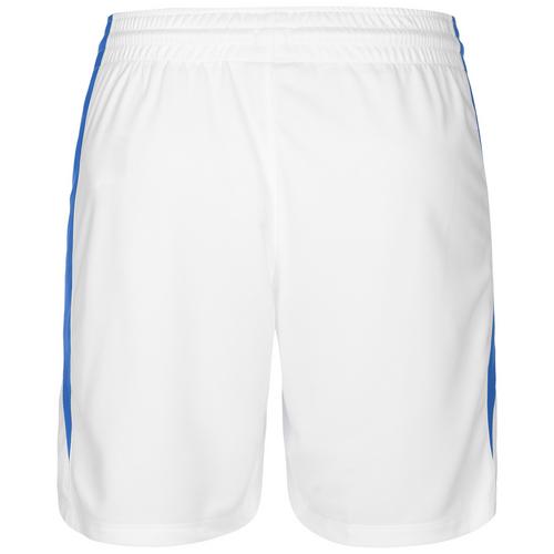 Rückansicht von Nike Team Basketball Stock Basketball-Shorts Damen weiß / dunkelblau