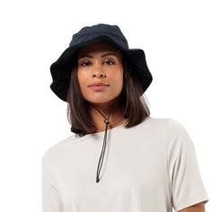 Rückansicht von Jack Wolfskin MESH HAT Hut night blue