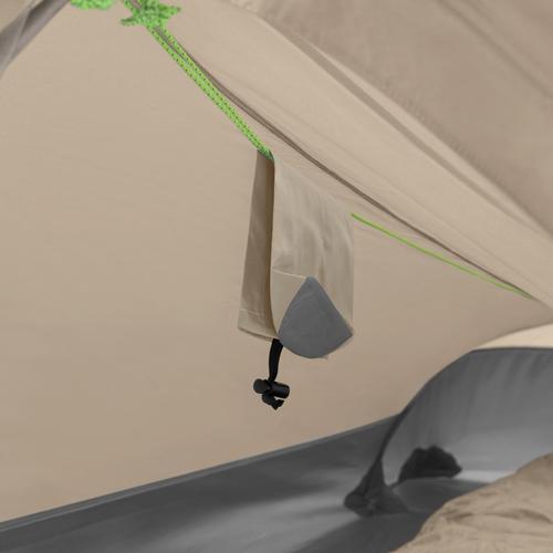 Rückansicht von Jack Wolfskin FRONT PORCH Tarp white pepper