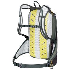 Rückansicht von Jack Wolfskin MOAB JAM 16 Fahrradrucksack flash black