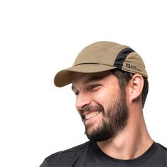 Rückansicht von Jack Wolfskin VENT CAP Cap sand storm