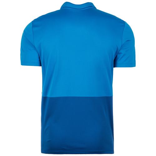 Rückansicht von UMBRO Poly Poloshirt Herren blau / dunkelblau