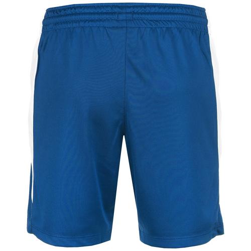 Rückansicht von Nike Team Basketball Stock Basketball-Shorts Damen blau / weiß