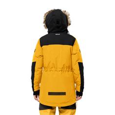 Rückansicht von Jack Wolfskin 1995 SERIES PARKA W Skijacke Damen burly yellow XT