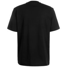 Rückansicht von Wilson Fundamentals Cotton Basketball Shirt Herren schwarz / rot