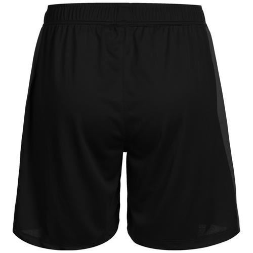 Rückansicht von Wilson Fundamentals Basketball-Shorts Damen schwarz