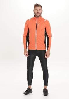 Rückansicht von Endurance Justine Fahrradjacke Herren 5070 Flame