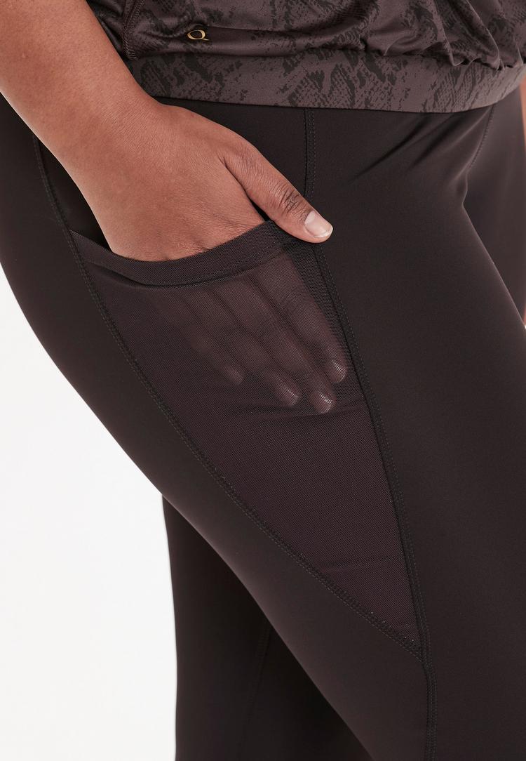 Q by Endurance Q by Endurance Reimia 7/8 Tights Damen - 1084 Black Bean - 0 | SportScheck