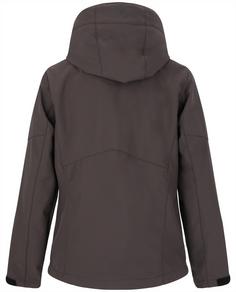 Rückansicht von Whistler Rosea Softshelljacke Kinder 1098 Shale Mud