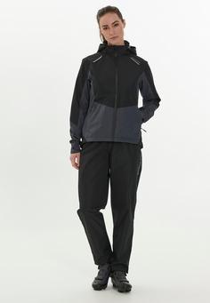 Rückansicht von Endurance Vanda Fahrradjacke Damen 1001 Black