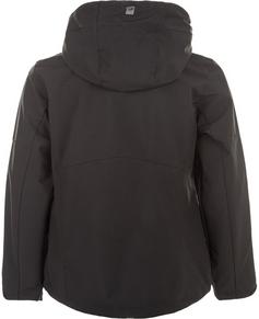 Rückansicht von Whistler Rosea Softshelljacke Kinder 1001 Black