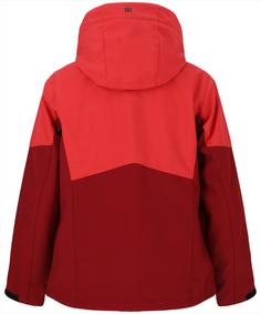 Rückansicht von Whistler Rosea Softshelljacke Kinder 4223 Rococco Red