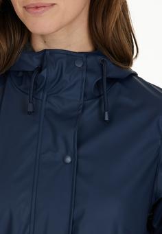 Rückansicht von Weather Report Simone Regenjacke Damen 0100 Navy