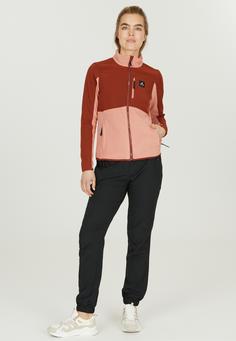 Rückansicht von Whistler Evo Fleecejacke Damen 5112 Henna