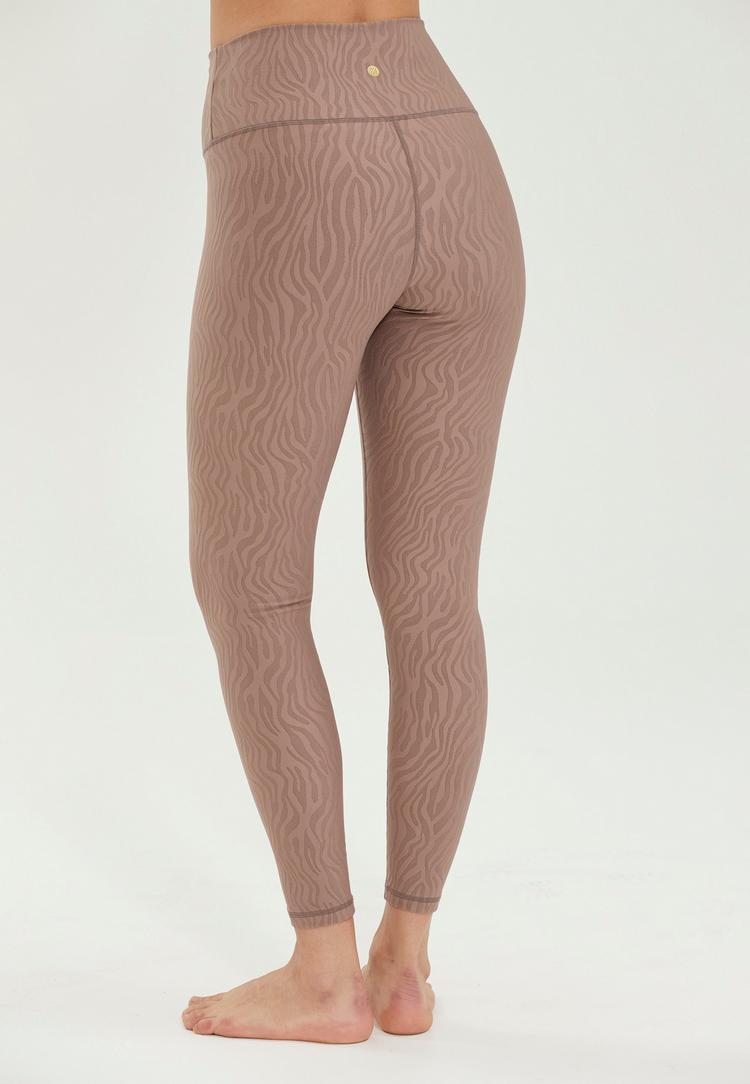 Athlecia Athlecia Alma Tights Damen - 5067 Deep Taupe - 2 | SportScheck