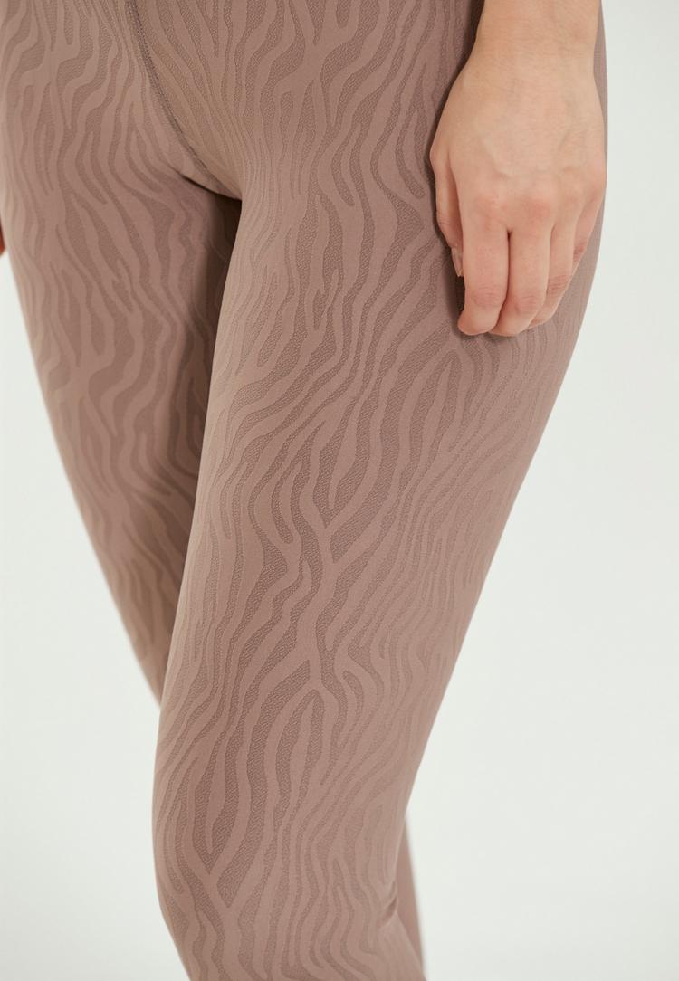 Athlecia Athlecia Alma Tights Damen - 5067 Deep Taupe - 3 | SportScheck
