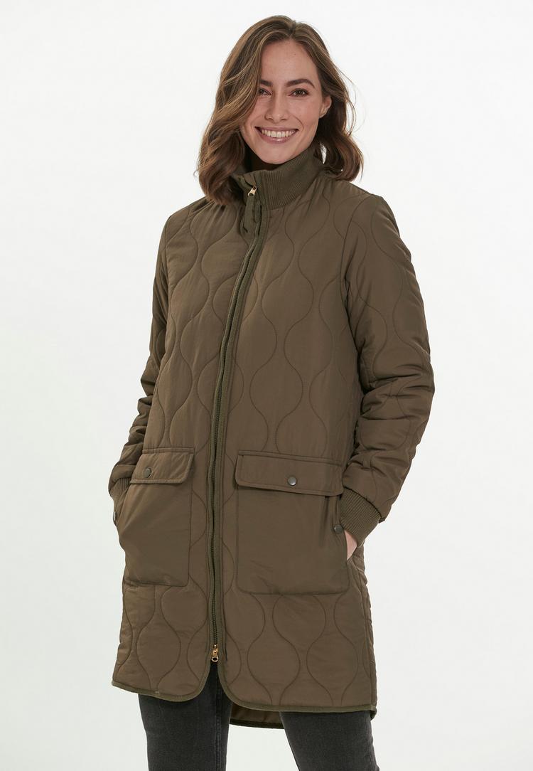 Weather Report Weather Report Eilish Steppmantel Damen - 5056 Tarmac - 1 | SportScheck