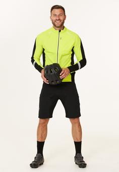 Rückansicht von Endurance Wales Fahrradjacke Herren 5001 Safety Yellow