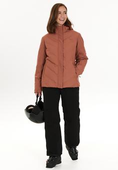 Rückansicht von Whistler Freeride Skijacke Damen 4248 Cedar Wood