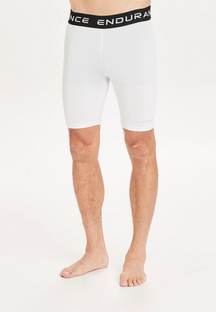 Endurance Endurance Power Laufhose Herren - 1002 White - 1 | SportScheck