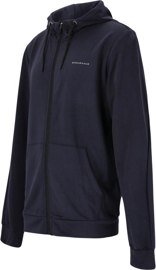 Rückansicht von Endurance Grovent Sweatjacke Kinder 2101 Dark Sapphire