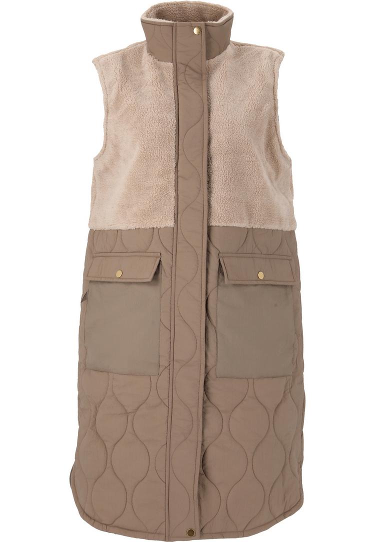 Weather Report Weather Report Hollie Steppweste Damen - 1137 Pine Bark - 0 | SportScheck