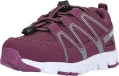 Rückansicht von ZigZag Bowfer Sneaker Kinder 4170 Prune Purple