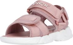 Rückansicht von ZigZag Sasir Sandalen Kinder 1109 Burlwood