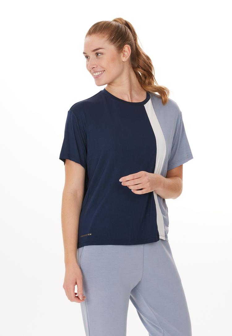 Endurance Endurance Carla Printshirt Damen - 2101 Dark Sapphire - 1 | SportScheck