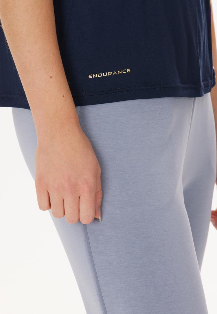 Endurance Endurance Carla Printshirt Damen - 2101 Dark Sapphire - 1 | SportScheck