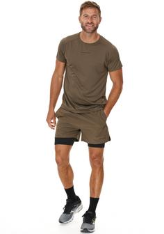 Rückansicht von Endurance Angus Funktionsshirt Herren 1001 Black