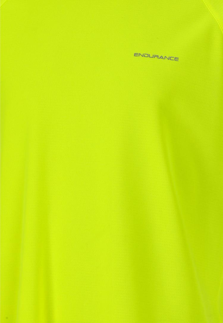 Endurance Endurance Actty Jr. Laufshirt Kinder - 5001 Safety Yellow - 0 | SportScheck