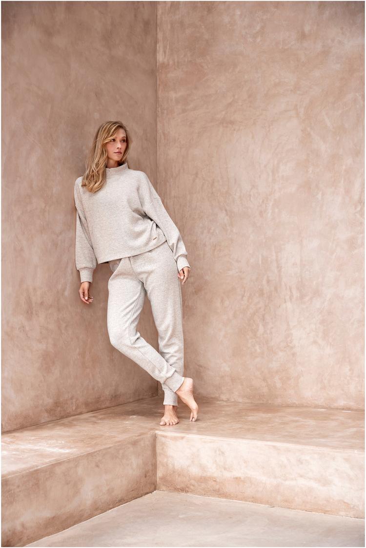 Athlecia Athlecia Asinie Sweathose Damen - 3037 Desert Taupe - 4 | SportScheck