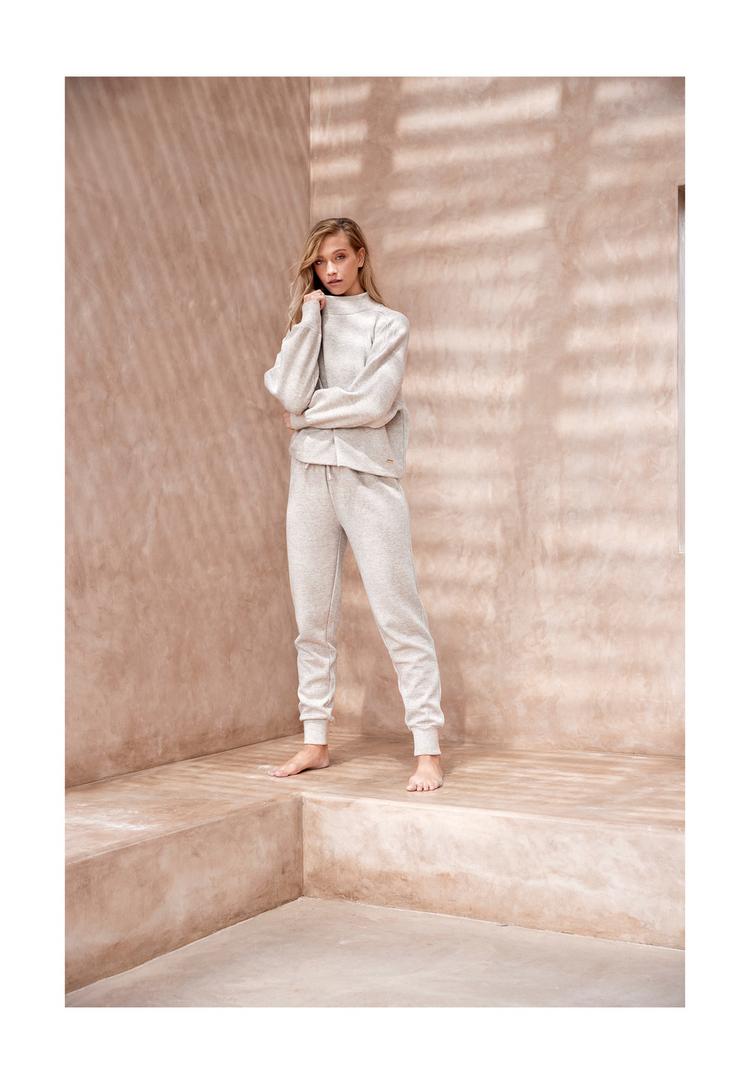 Athlecia Athlecia Asinie Sweathose Damen - 3037 Desert Taupe - 5 | SportScheck