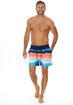 Rückansicht von Cruz Wassim Boardshorts Herren Print 3476