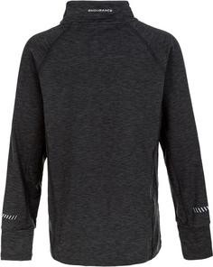 Rückansicht von Endurance LYLE JR. Langarmshirt Kinder 1001BM Black Melange