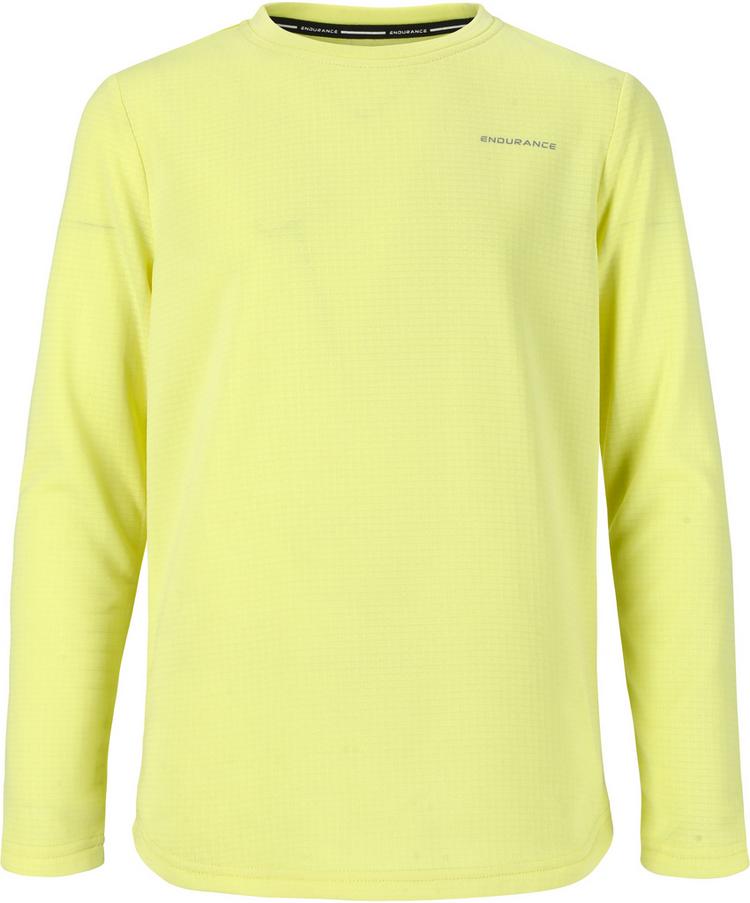 Endurance Endurance Eally Langarmshirt Kinder - 3092 Sunny Lime - 0 | SportScheck