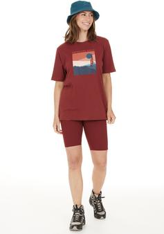 Rückansicht von Whistler Dashy Shorts Damen 4174 Madder Brown