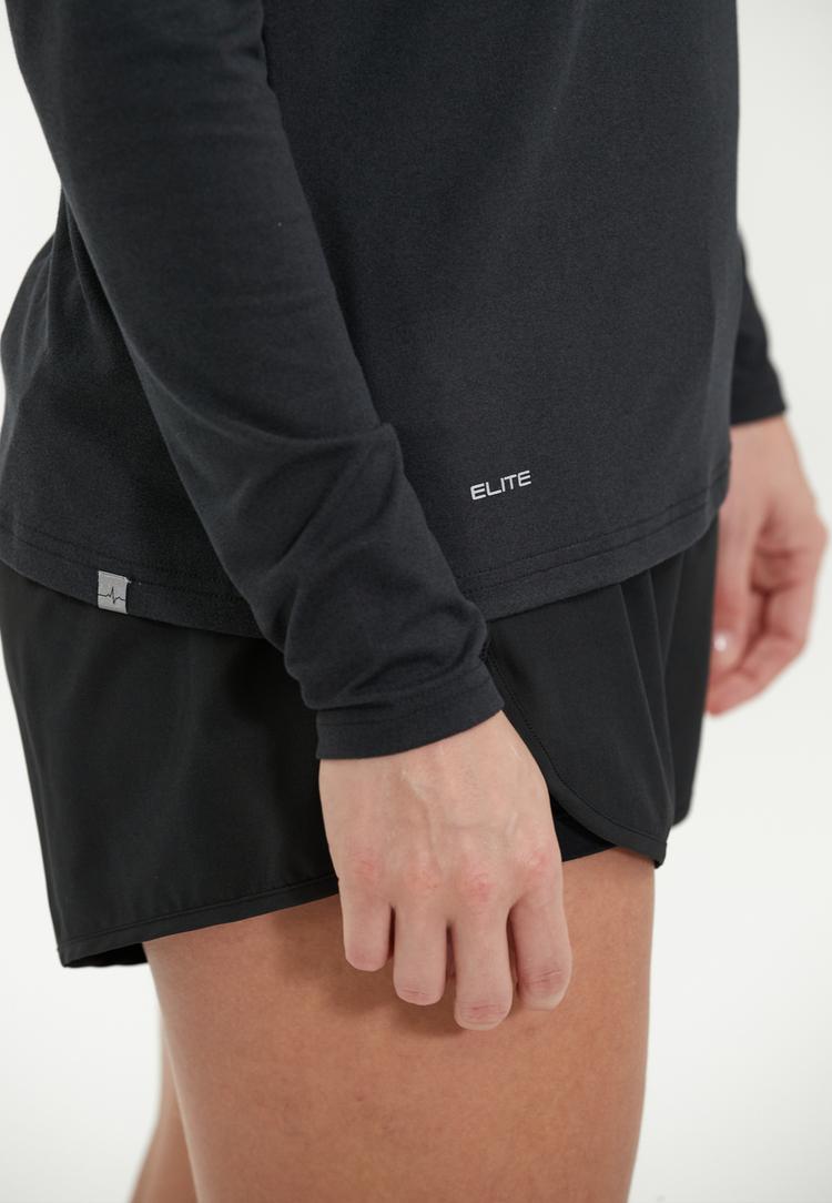 ELITE LAB ELITE LAB SUSTAINABLE X1 Elite Langarmshirt Damen - 1111 Black Melange - 2 | SportScheck