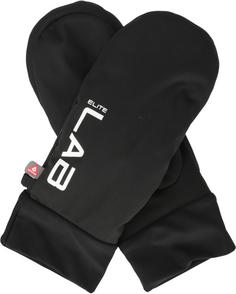 Rückansicht von ELITE LAB LAB Skihandschuhe Damen 1001 Black