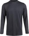 ELITE LAB Sustainable X1 Elite Langarmshirt Herren - 1111 Black Melange
