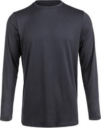 ELITE LAB Sustainable X1 Elite Langarmshirt Herren - 1111 Black Melange