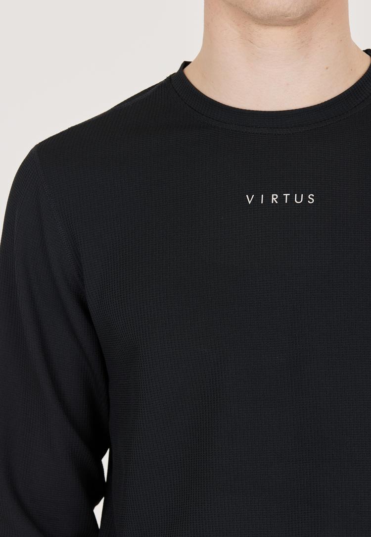 Virtus Virtus Besto Langarmshirt Herren - 1001 Black - 0 | SportScheck