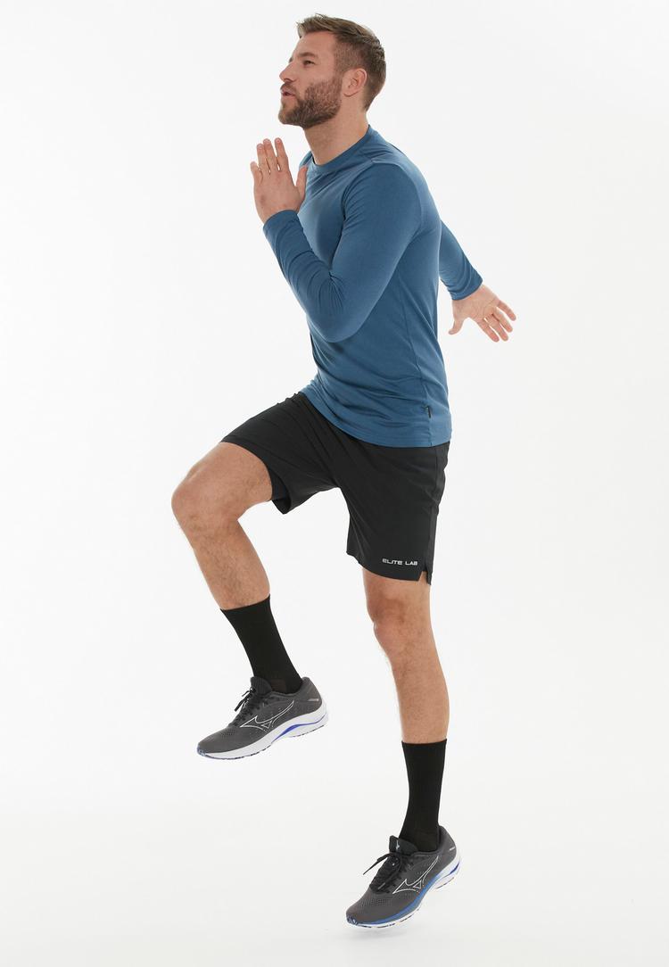 ELITE LAB ELITE LAB Sustainable X1 Elite Langarmshirt Herren - 2164 Slate Blue - 1 | SportScheck