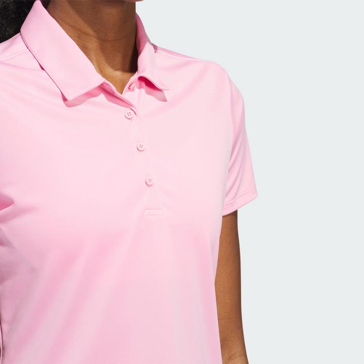 adidas adidas Solid Performance Short Sleeve Poloshirt Funktionsshirt Damen - Light Pink - 0 | SportScheck
