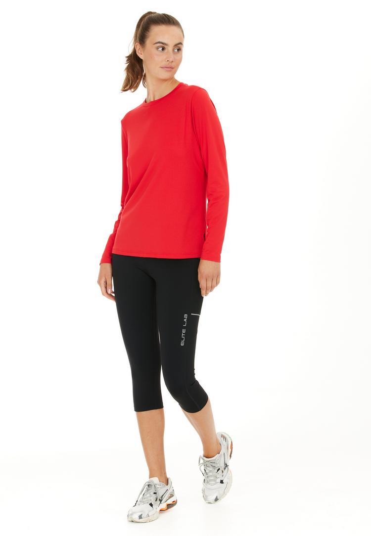 ELITE LAB ELITE LAB SUSTAINABLE X1 Elite Langarmshirt Damen - 4165 High Risk Red - 1 | SportScheck