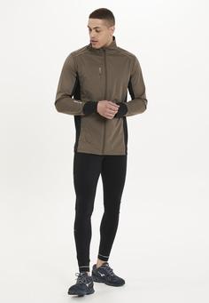 Rückansicht von ELITE LAB Heat X1 Elite Laufjacke Herren 3121 Olive