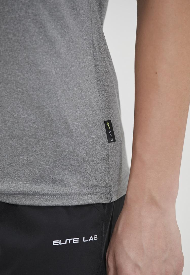 ELITE LAB ELITE LAB Sustainable X1 Elite Laufshirt Damen - 1038 Mid Grey - 2 | SportScheck